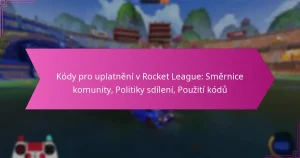 Read more about the article Kódy pro uplatnění v Rocket League: Směrnice komunity, Politiky sdílení, Použití kódů