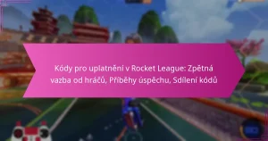 Read more about the article Kódy pro uplatnění v Rocket League: Zpětná vazba od hráčů, Příběhy úspěchu, Sdílení kódů