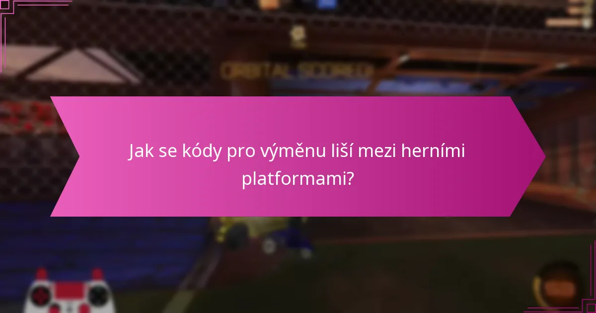 Jaké jazykové možnosti jsou k dispozici pro kódy pro výměnu v Rocket League?