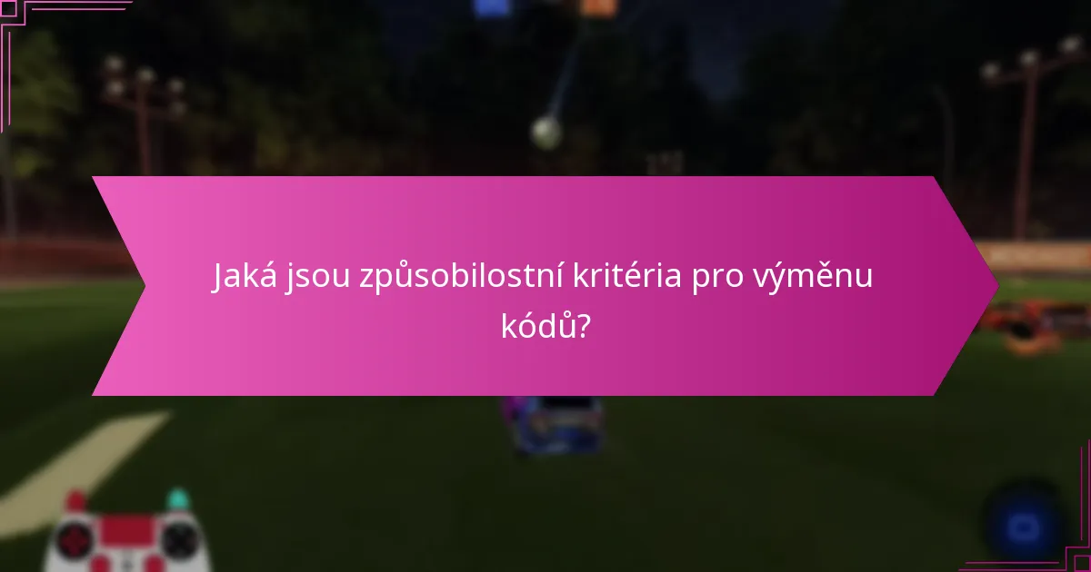 Jaké jsou různé formáty kódů pro výměnu v Rocket League?