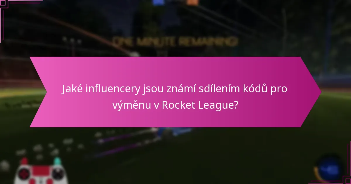 Jak angažovanost komunity ovlivňuje kódy pro výměnu v Rocket League?